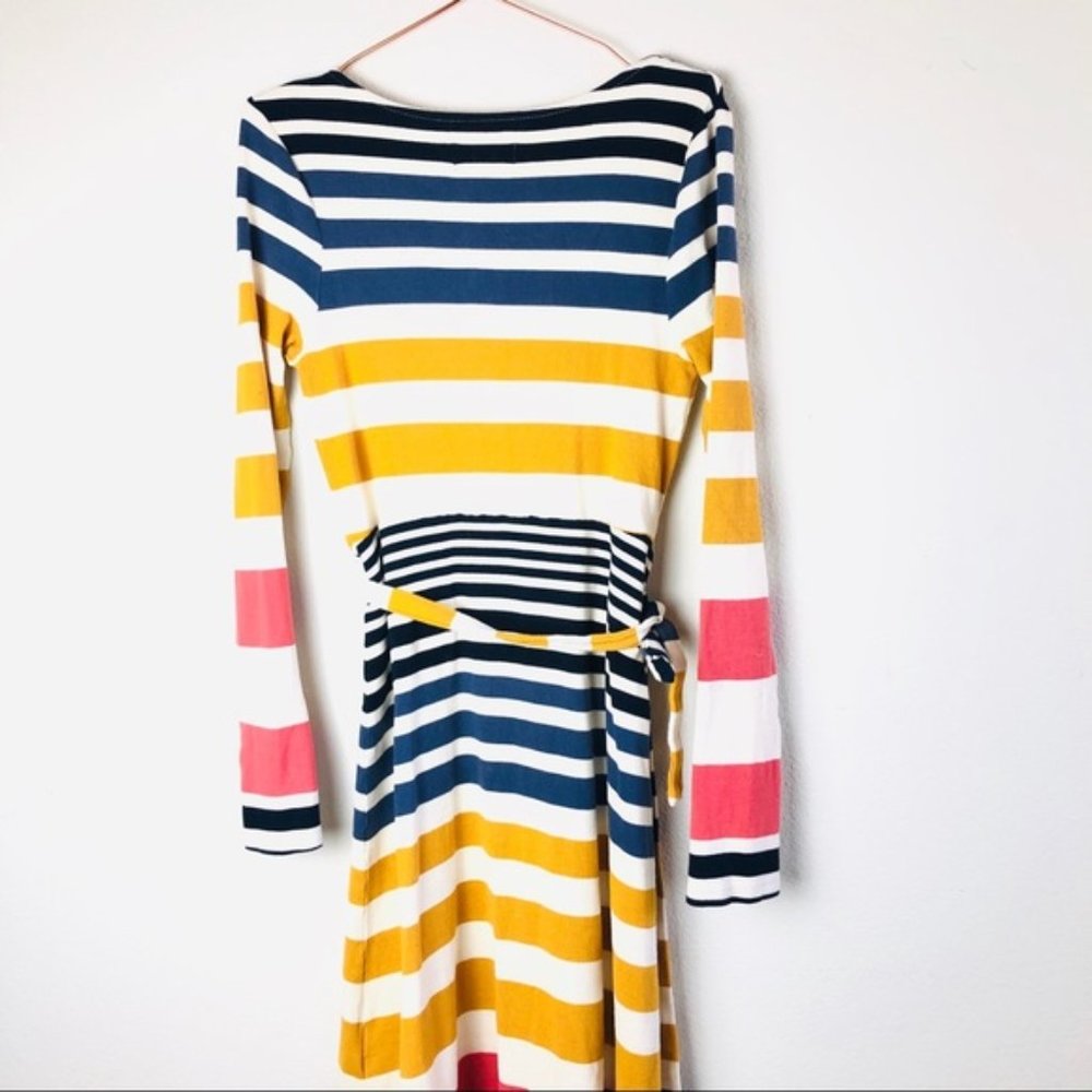 Anthropologie Striped Maxi Dress - Yellow, Blue, Red - Picture 8 of 8